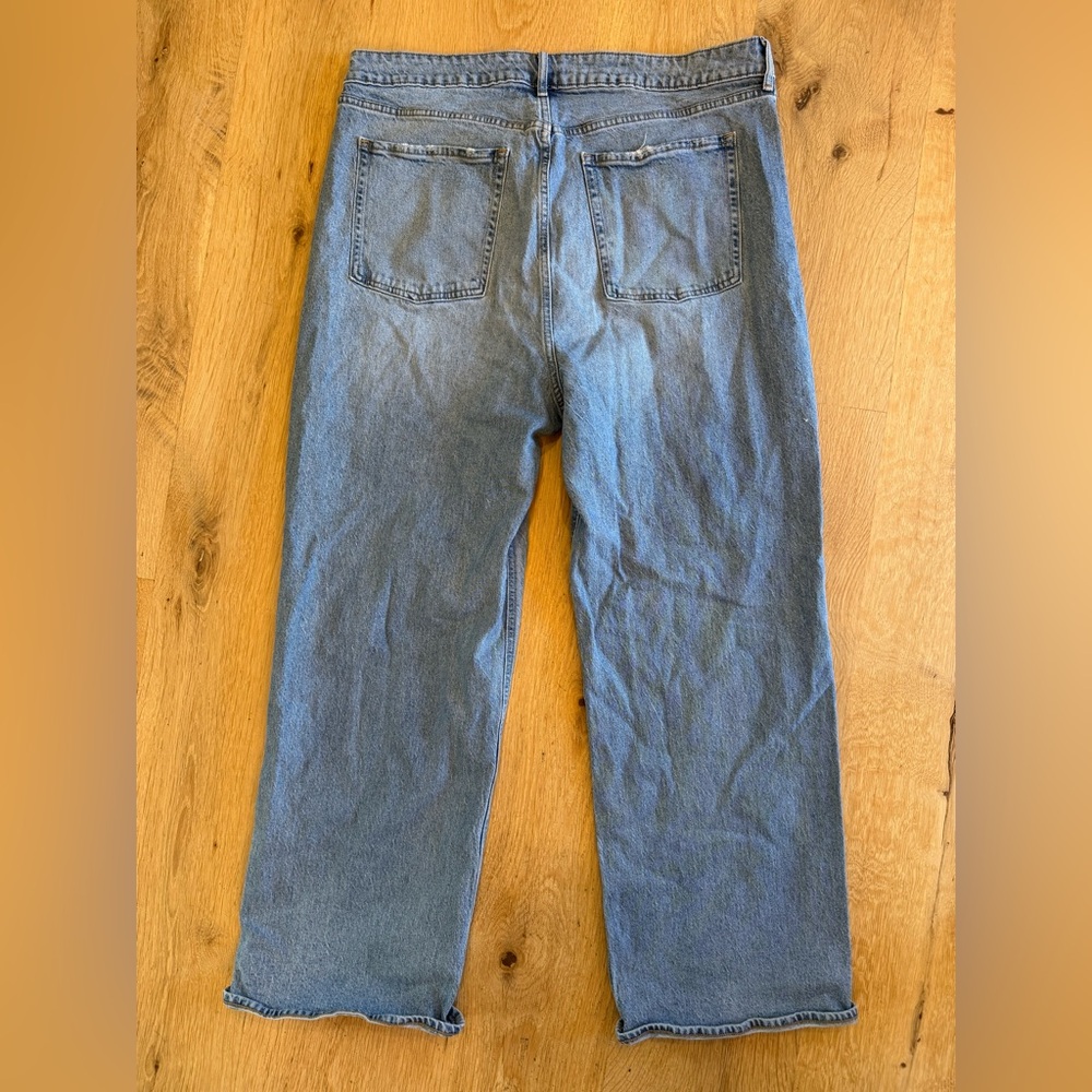 Old Navy Extra High-Rise Sky-Hi Wide‎ Leg Size 18 - Picture 7 of 10
